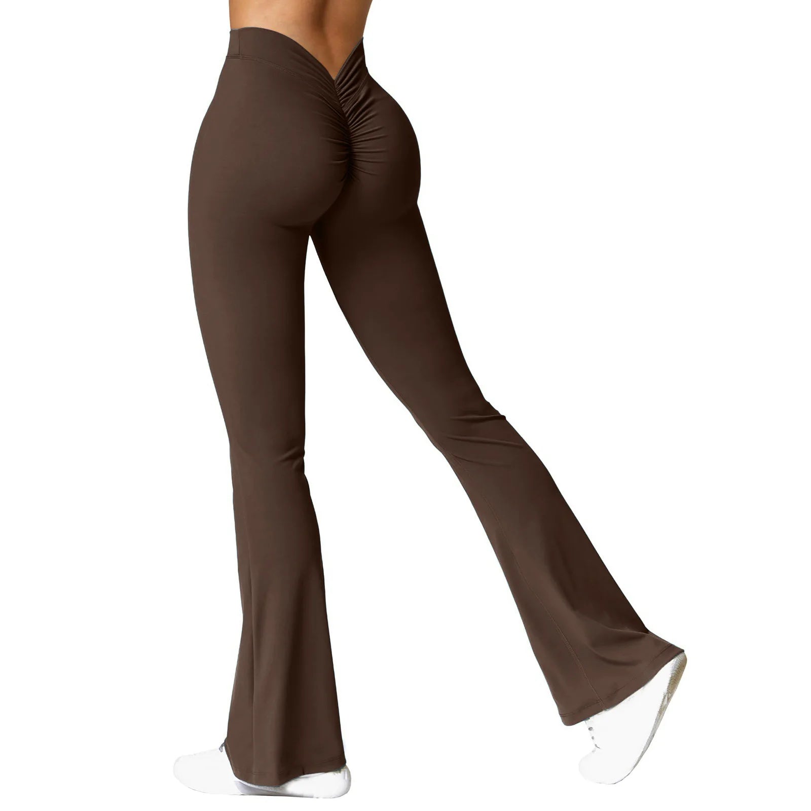 High-Waist Scrunch Butt Flare Yoga Pants